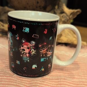 Nintendo Black and Red Character Mug